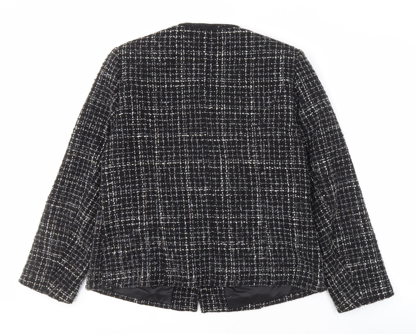 Womens UK Size 16 la Maison du Jersey Black Blazer