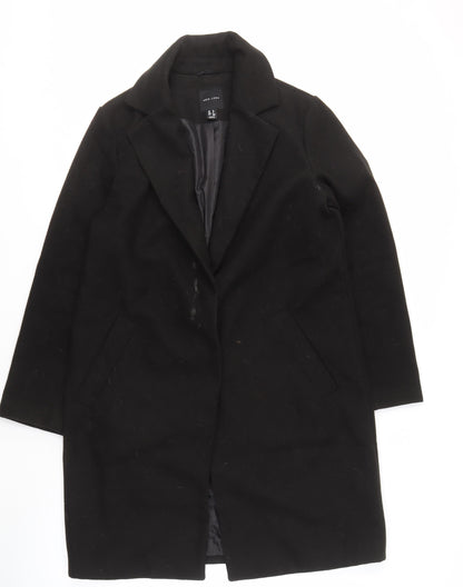 New Look Women's Black Coat Size 12