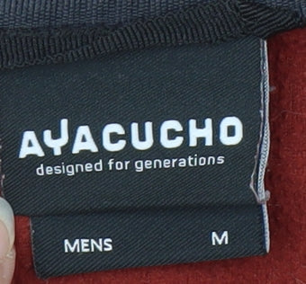 Ayacucho Men's Red Fleece Pullover Hoodie M