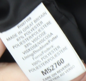 Next Black Maternity Suit Jacket Size 18 Women's