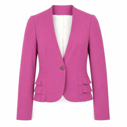 Womens UK Size 6 H&M Regular Pink Blazer