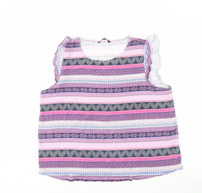 Womens UK Size 24 Bonmarché Multicoloured Basic Blouse