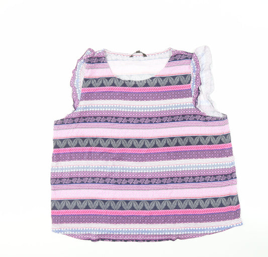 Womens UK Size 24 Bonmarché Multicoloured Basic Blouse