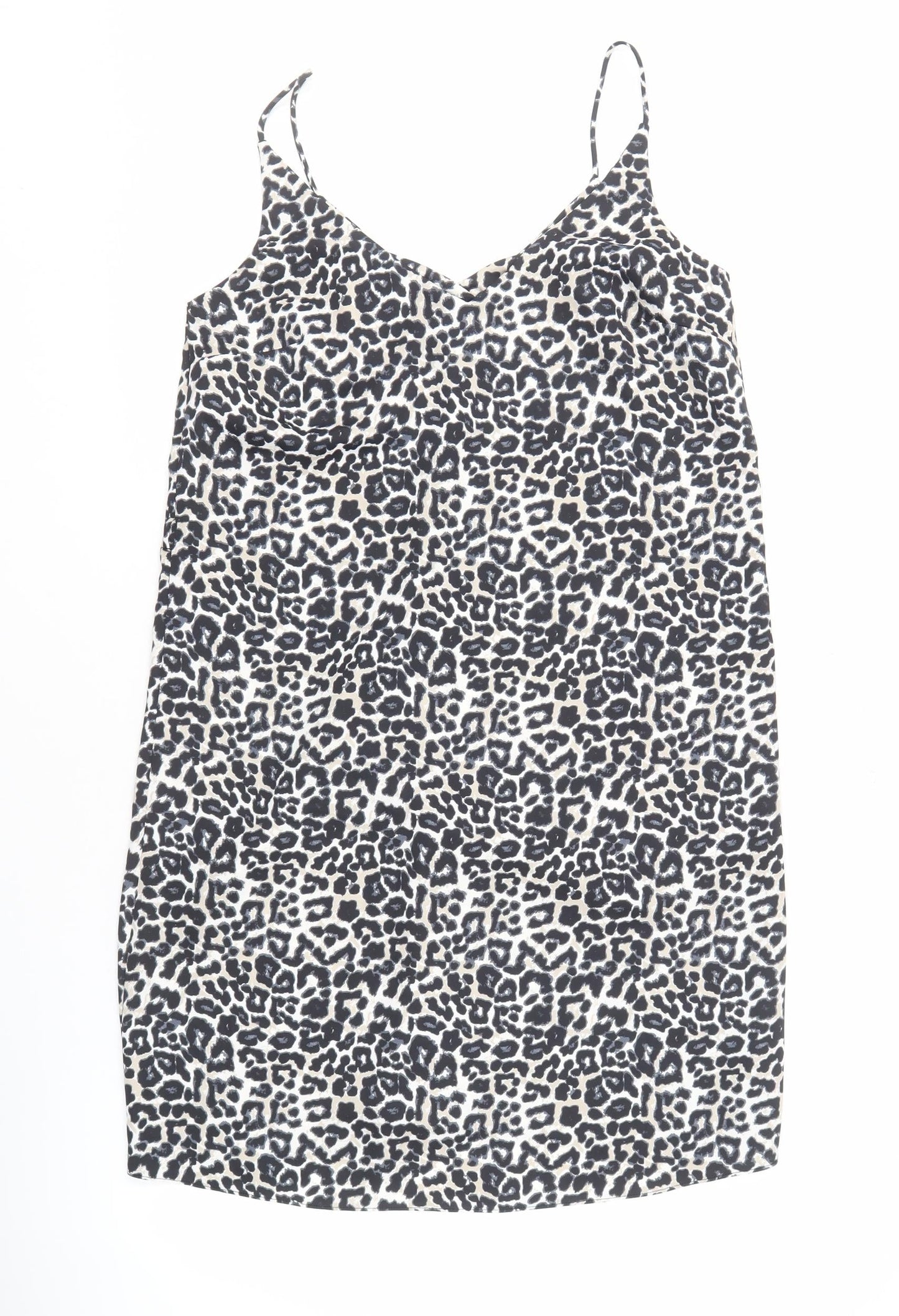 New Look Women's Leopard Slip Dress Size 10