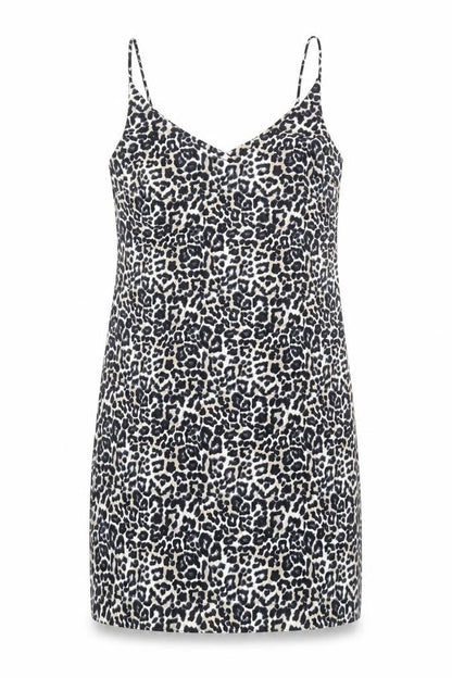 New Look Women's Leopard Slip Dress Size 10