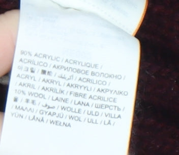 Superdry Men’s Red Cardigan Small Knit Jumper