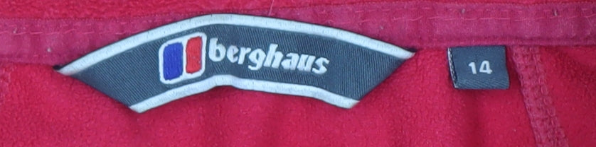 Berghaus Women’s Red Pullover Sweatshirt Size 14