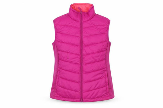 Womens UK Size L Crane Pink Puffer Jacket
