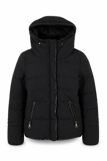 Quiz Women's Black Puffer Jacket Size 6