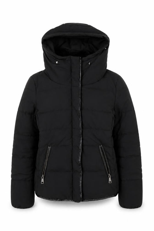 Quiz Women's Black Puffer Jacket Size 6