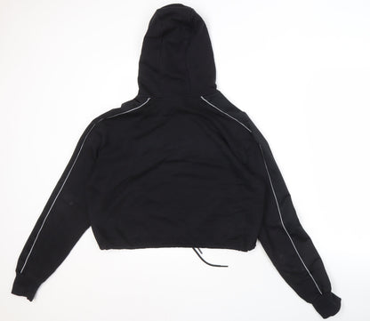 Ellesse Women's Black Hoodie, Size 12, Comfortable Fit