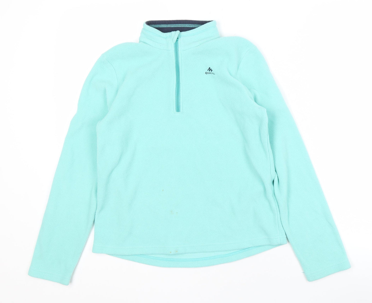 Decathlon Girls Blue Fleece Pullover Sweatshirt 12-13 Years