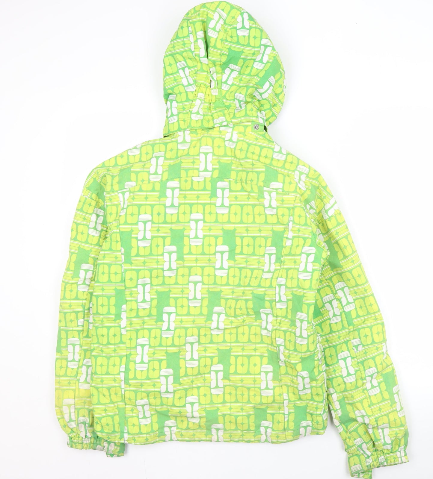 Girls Green Ski Jacket, Size 12, Winter Breathable Outerwear