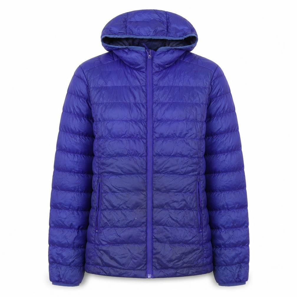 HIGEAR Women's Blue Puffer Jacket UK 14