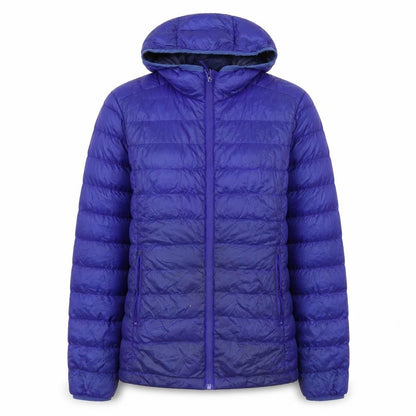 HIGEAR Women's Blue Puffer Jacket UK 14