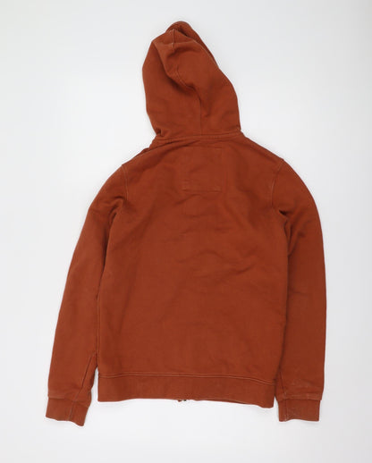Hoalen Women's Orange Full Zip Hoodie Size 14