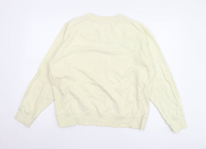 Country Road Unisex Ivory Pullover Sweatshirt M