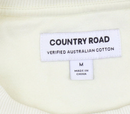 Country Road Unisex Ivory Pullover Sweatshirt M