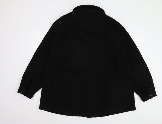 Womens UK Size L H&M Black Basic Jacket