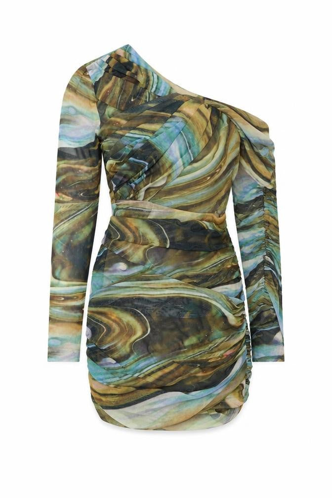 PrettyLittleThing Women's Multicolour Bodycon Dress