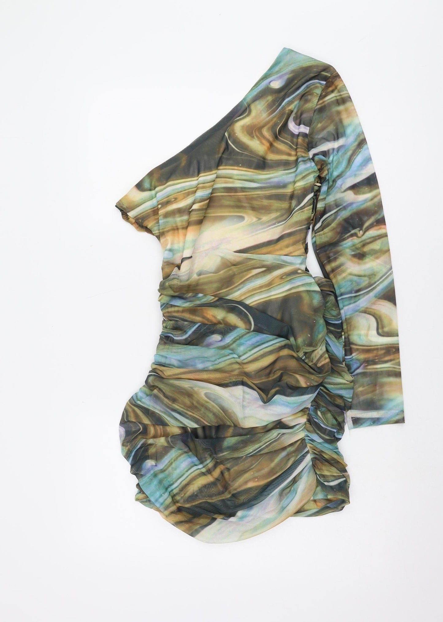 PrettyLittleThing Women's Multicolour Bodycon Dress