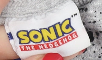 George Boys Sonic Grey Pullover Sweatshirt 7-8 Years