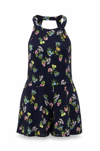 Womens UK Size 10 Miss Selfridge One-Piece Multicoloured Playsuit
