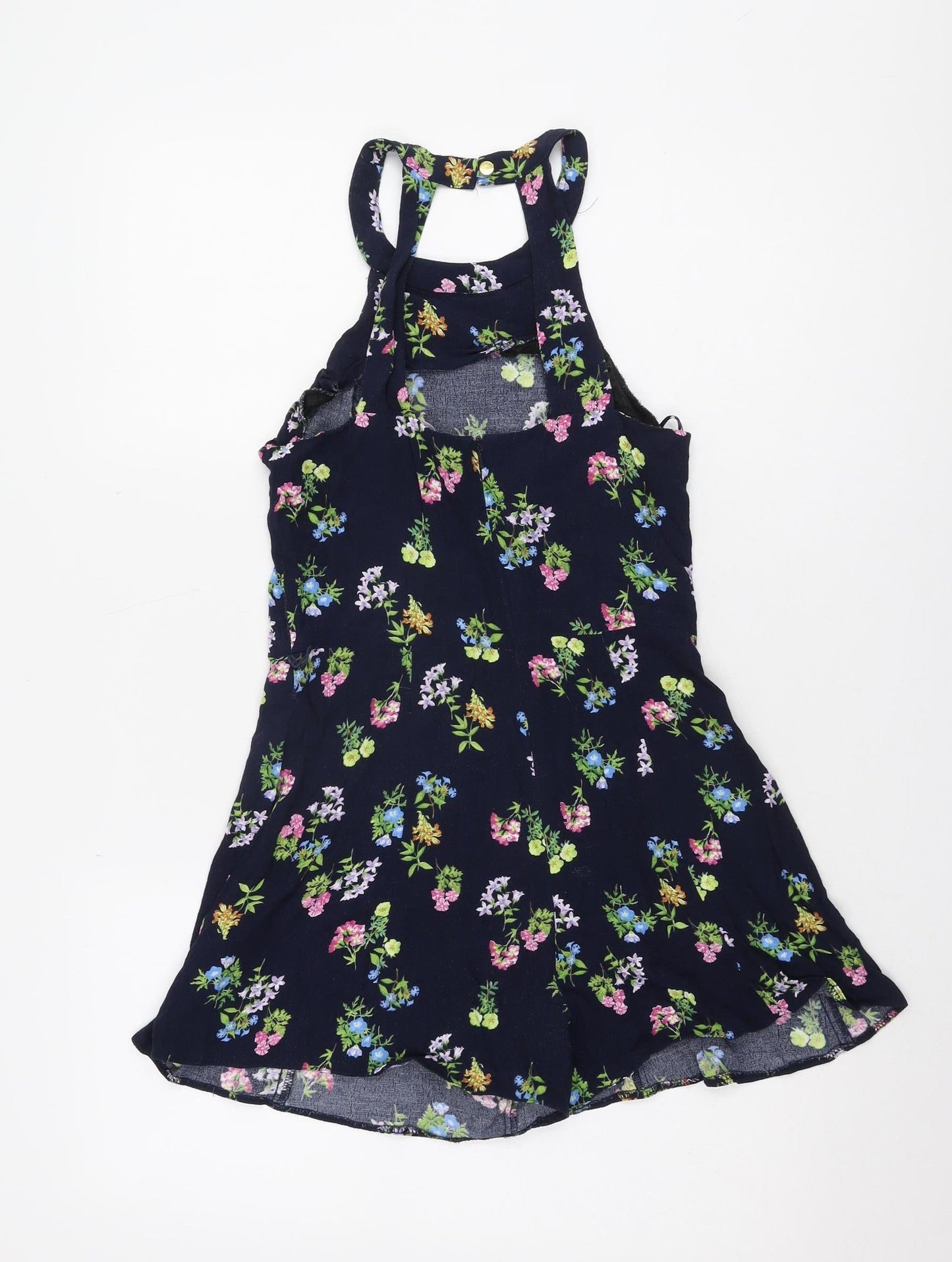 Miss Selfridge Women's Floral Playsuit, Multicoloured, Size 10