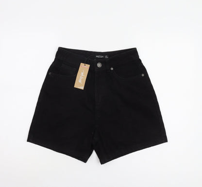 Nasty Gal Black High Rise Women's Shorts, Size 10