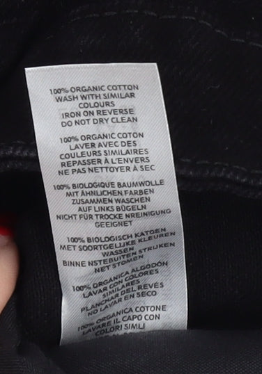 Nasty Gal Black High Rise Women's Shorts, Size 10