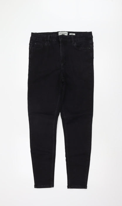 New Look Women's Black Skinny Jeans Size 14