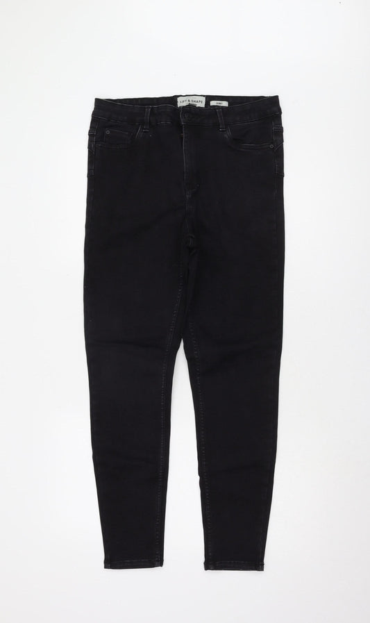 New Look Women's Black Skinny Jeans Size 14