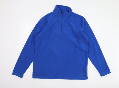 Mens UK Size L Mountain Warehouse Blue Pullover Sweatshirt