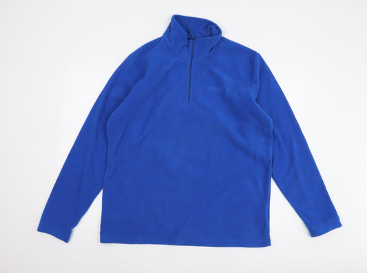Mens UK Size L Mountain Warehouse Blue Pullover Sweatshirt