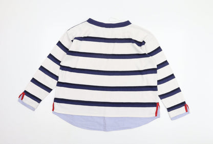 Womens UK Size 16 Marks and Spencer Blue Pullover Jumper