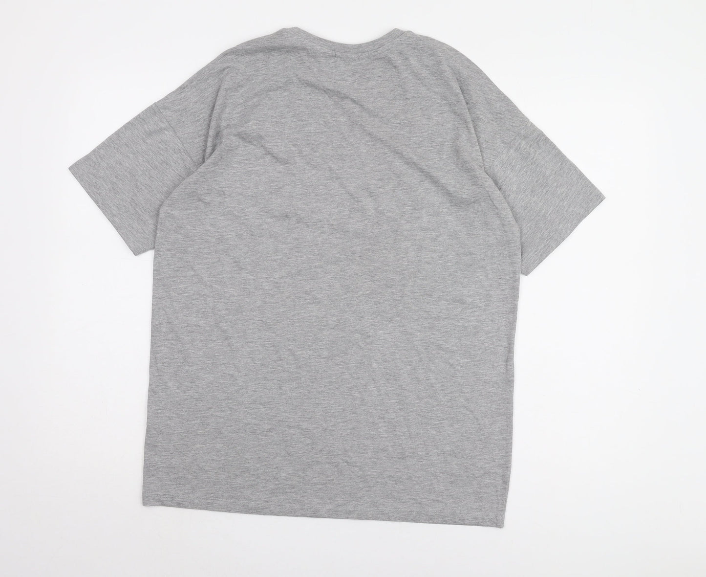 PlayStation Men's Grey Graphic T-Shirt 2XS