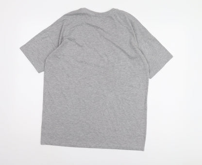 PlayStation Men's Grey Graphic T-Shirt 2XS