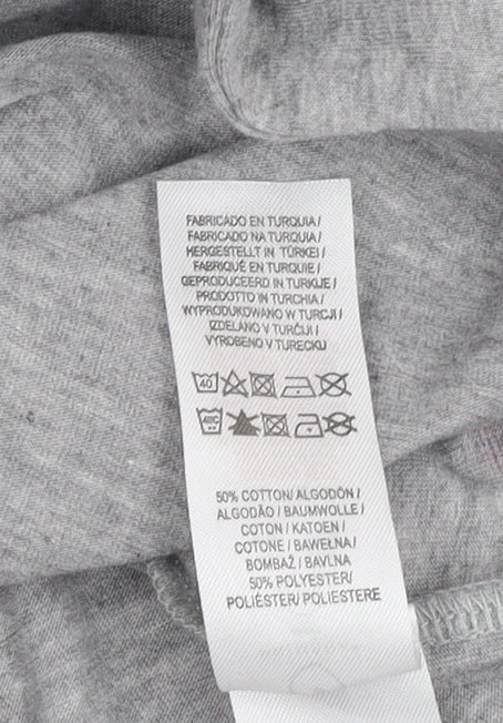 PlayStation Men's Grey Graphic T-Shirt 2XS