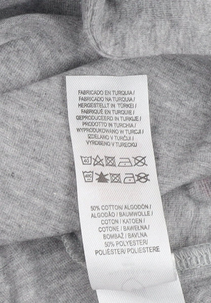 PlayStation Men's Grey Graphic T-Shirt 2XS