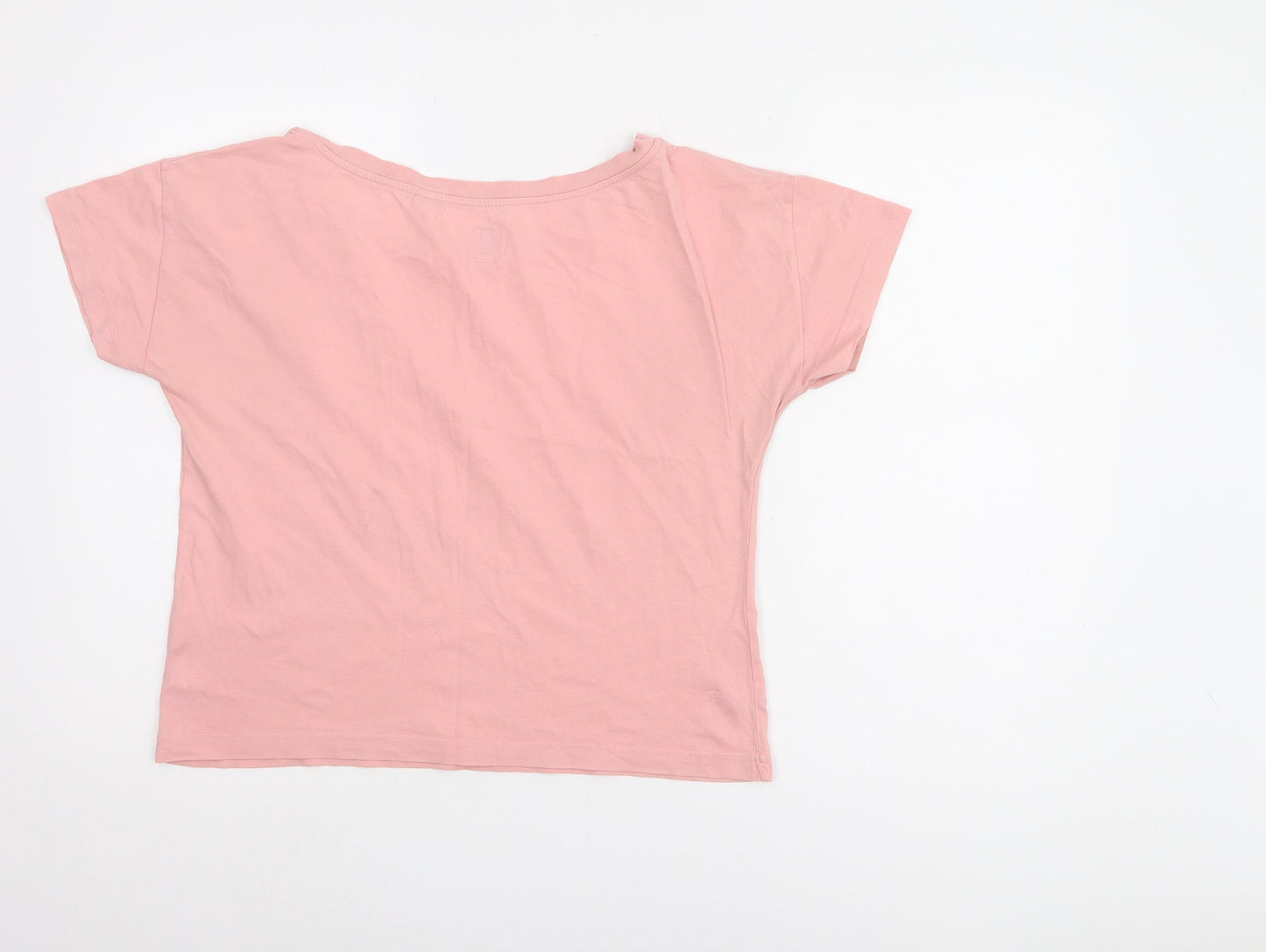 Jack Wills Women’s Pink Crew Neck T-Shirt Size 8