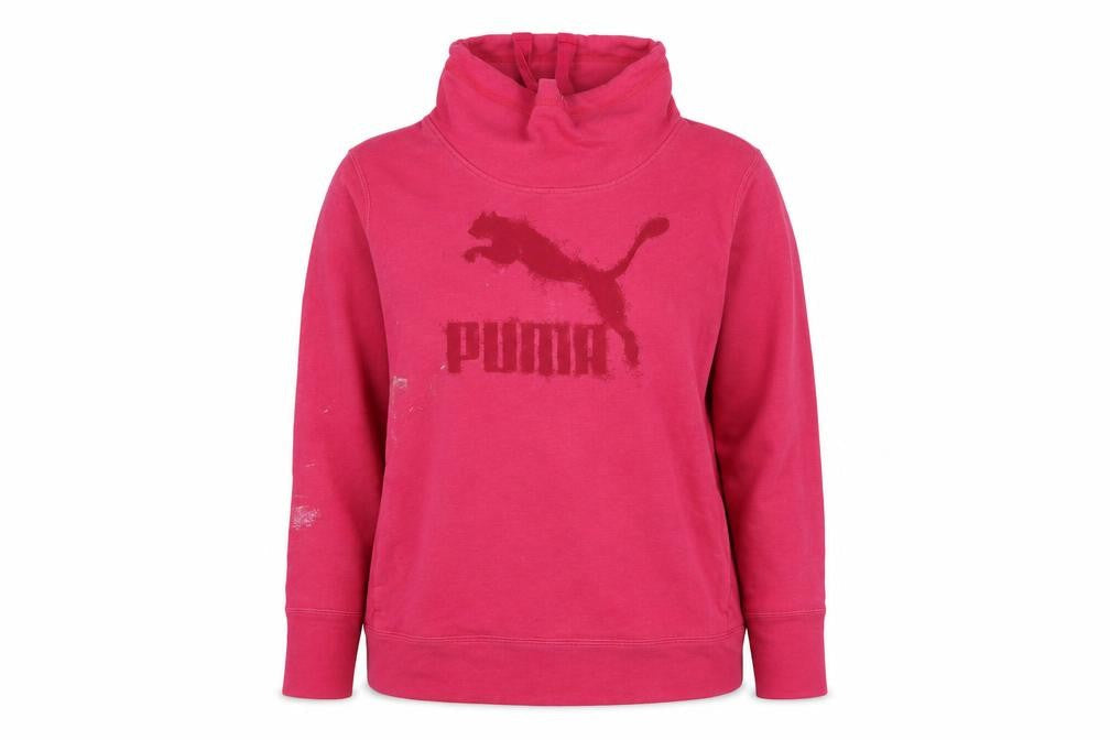 Womens UK Size 16 PUMA Pink Pullover Sweatshirt