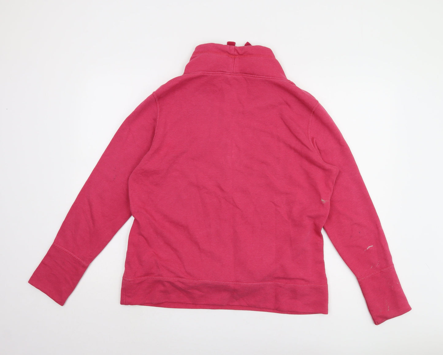Puma Women's Pink Sweatshirt UK 16 Logo Casual