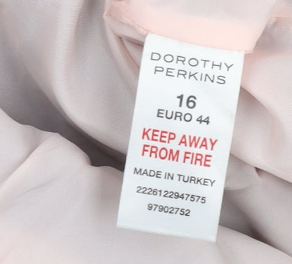 Dorothy Perkins Women's Brown Suit Jacket, Size 16