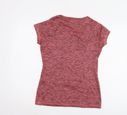 Crane Women's Red Activewear T-Shirt Size S