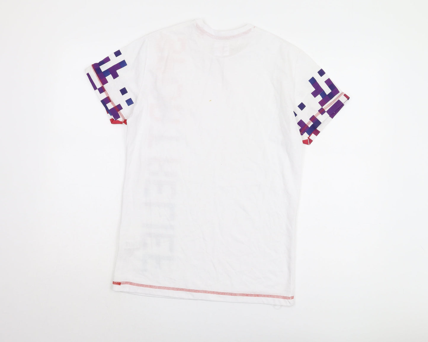 Sport Relief Men's White Graphic T-Shirt Size S