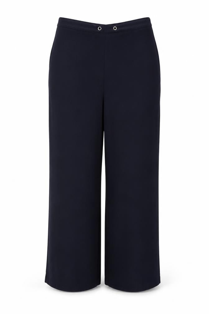 Womens UK Size 14 Isle Regular Fit  Blue Trousers