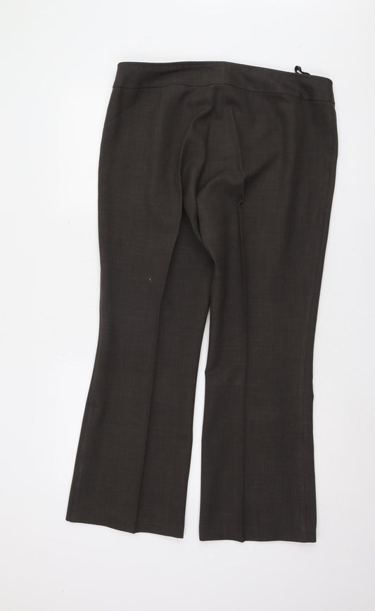 Womens UK Size 16 Dorothy Perkins Regular Fit Business Black Trousers