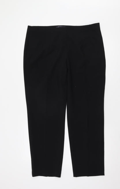 Womens UK Size 16 Marks and Spencer   Black Trousers