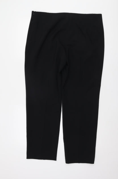 Womens UK Size 16 Marks and Spencer   Black Trousers