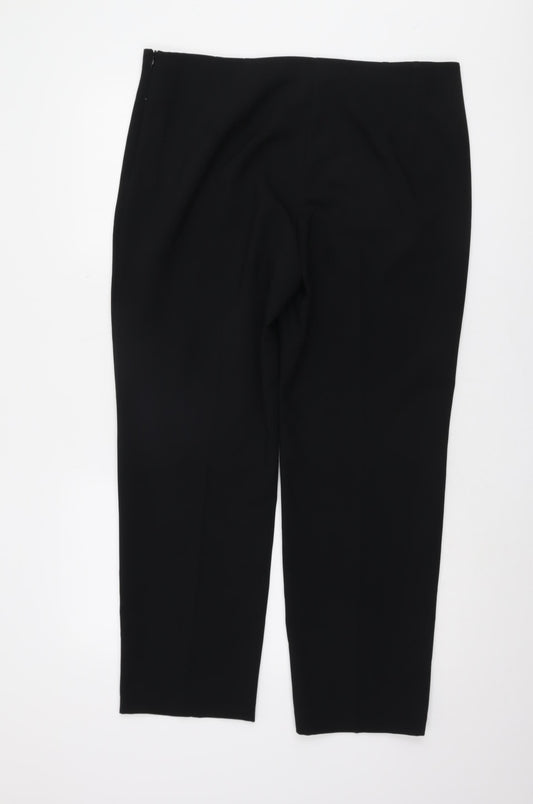 Womens UK Size 16 Marks and Spencer   Black Trousers